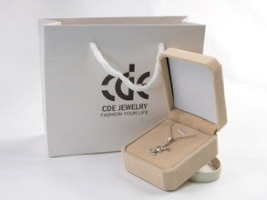 Dây chuyền bạc LAMY Rhinestone Rabbit Silver Women's Necklace CDE6120