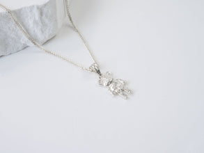 Dây chuyền bạc nữ LAMY Sparkling Bearbrick Necklace Silver CDE6172SV