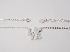 Dây chuyền bạc LAMY Love Heart Pendant Silver Women's Necklace CDE6125SV