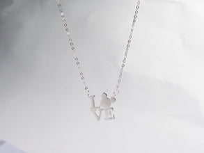 Dây chuyền bạc LAMY Love Heart Pendant Silver Women's Necklace CDE6125SV