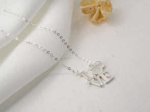 Dây chuyền bạc LAMY Love Heart Pendant Silver Women's Necklace CDE6125SV