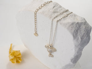 Dây chuyền bạc LAMY Disney Mickey Mouse Silver Women's Keychain Necklace CDE6123SV