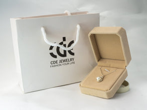 Dây chuyền bạc LAMY  Sparkling Mermaid Tears Necklace Silver CDE6124SV Women's Silver Necklace