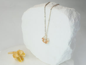 Dây chuyền bạc LAMY Women's Silver - CDE Sparkling Yellow Flower Necklace Silver CDE6132YE