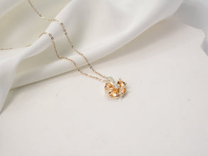 Dây chuyền bạc LAMY Women's Silver - CDE Sparkling Yellow Flower Necklace Silver CDE6132YE