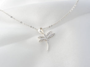Dây chuyền bạc nữ LAMY Sparkling Dragonfly Necklace CDE6165SV