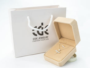 Dây chuyền bạc nữ LAMY Sparkling Dragonfly Necklace CDE6165SV