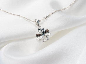 Dây chuyền bạc LAMY Sparkling Four Leaf Clover Necklace Silver CDE6144SV - Four Leaf Clover Silver Necklace