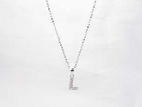 Dây chuyền bạc nữ LAMY Sparkling Alphabet L Necklace in Silver CDE6161SV