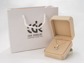 Dây chuyền bạc LAMY Sparkling Gemstone Center Necklace Silver CDE6146SV