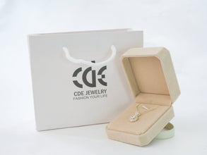 Dây chuyền bạc nữ LAMY Sparking White Crystal Moonstone Necklace Silver CDE6154SV