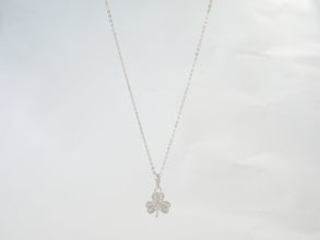 Dây chuyền bạc LAMY Sparkling Shamrock Necklace Silver CDE6148SV