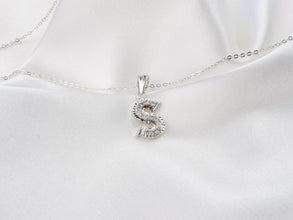 Dây chuyền bạc nữ LAMY - CDE Sparkling Alphabet S CDE6136SV