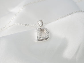 Dây chuyền bạc LAMY Sparkling Alphabet D Silver Necklace CDE6141SV