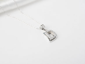 Dây chuyền bạc LAMY Sparkling Alphabet D Silver Necklace CDE6141SV
