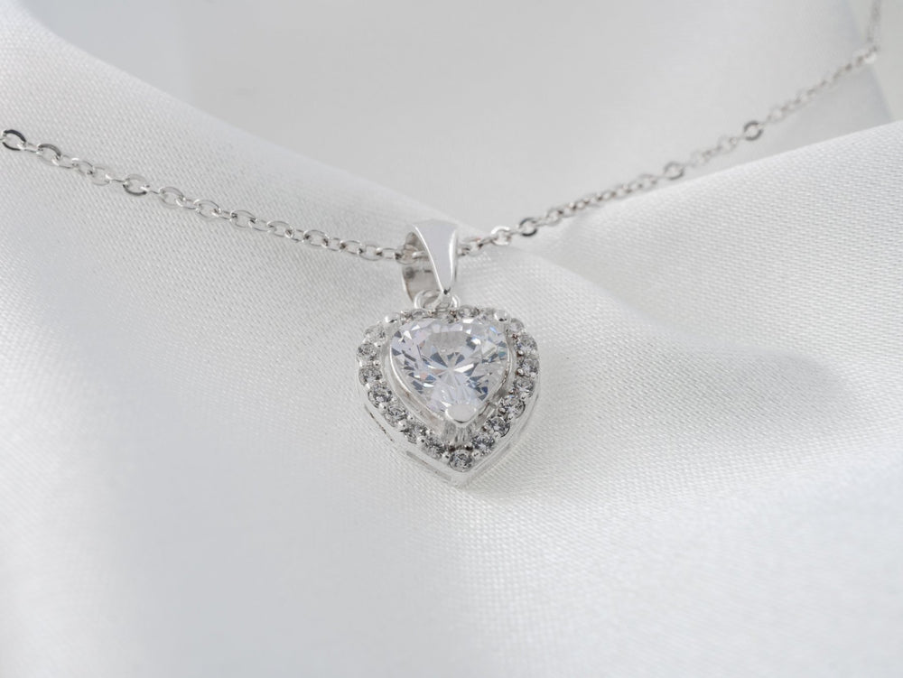 Guardian Heart Necklace Silver - 6145SV