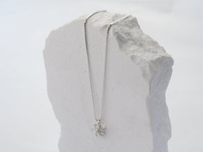 Dây chuyền bạc LAMY Sparkling Cherry Blossom Necklace Silver CDE6143SV - Women's Silver Necklace with 5 Cherry Blossom Petals