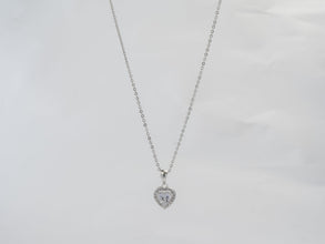 Dây chuyền bạc LAMY Guardian Heart Necklace Silver CDE6145SV - Women's Silver Heart Necklace