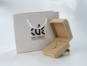 Dây chuyền bạc nữ LAMY Sparkling Four Leaf Lucky Necklace Silver CDE6155SV - Silver Four-Leaf Clover Necklace