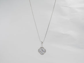 Dây chuyền bạc nữ LAMY Sparkling Four Leaf Lucky Necklace Silver CDE6155SV - Silver Four-Leaf Clover Necklace
