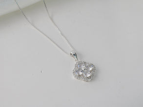Dây chuyền bạc nữ LAMY Sparkling Four Leaf Lucky Necklace Silver CDE6155SV - Silver Four-Leaf Clover Necklace