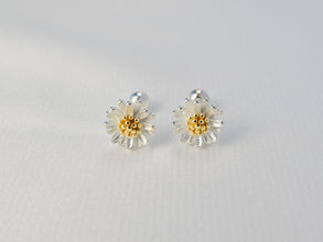 Khuyên tai nữ LAMY Sparkling Matricaria Chamomilla Silver Earrings CDE3086SV