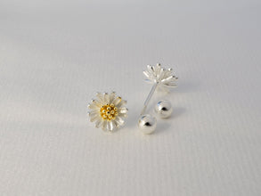 Khuyên tai nữ LAMY Sparkling Matricaria Chamomilla Silver Earrings CDE3086SV