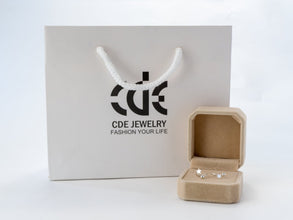 Khuyên tai bạc LAMY Star Shaped Spiral Stud Earrings CDE3088SV