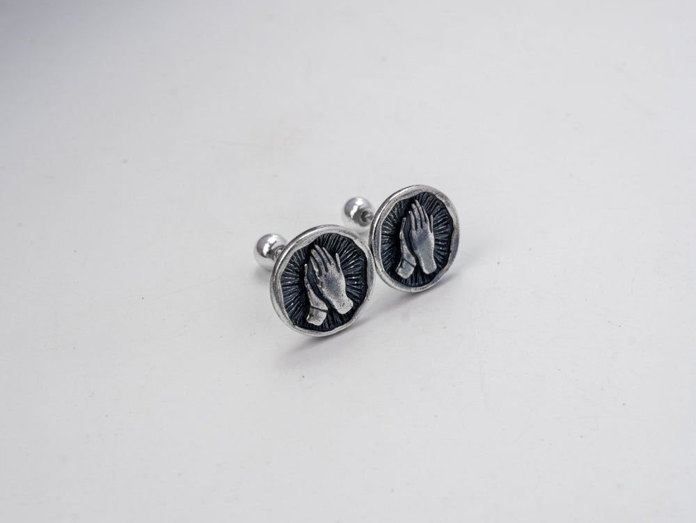 Prayer Devout Hand Prayer Earrings