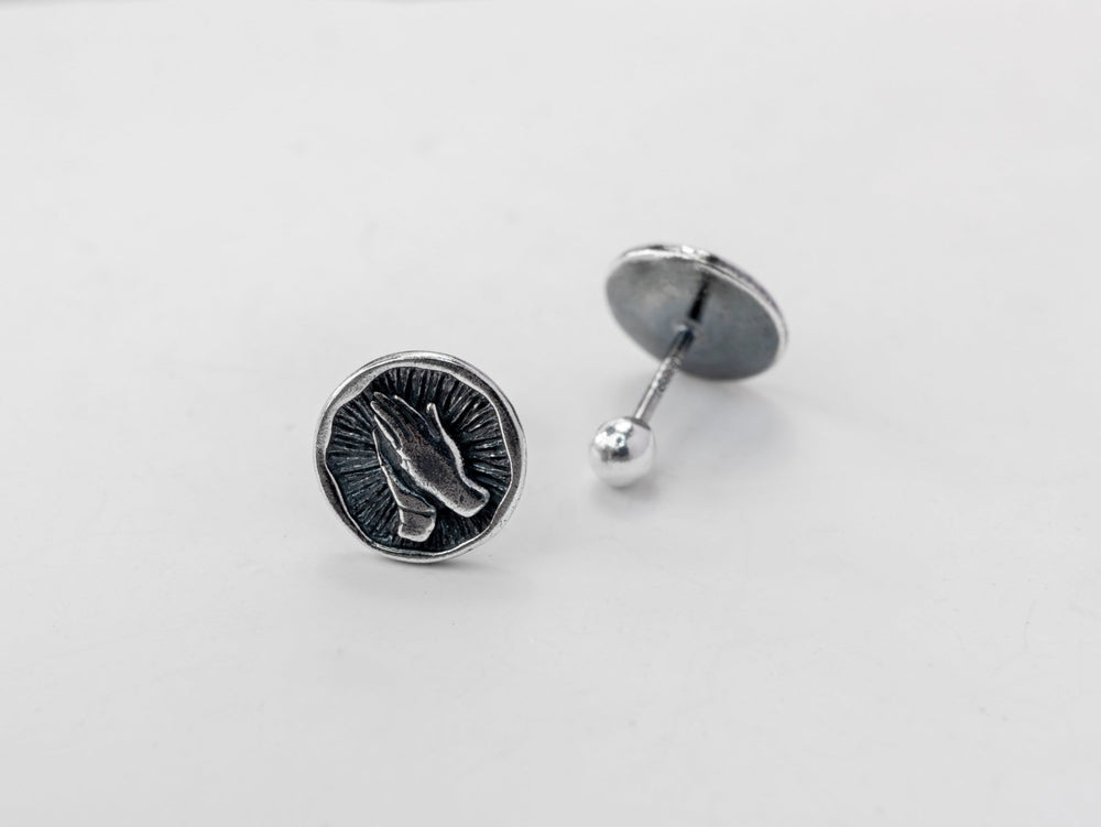 Prayer Devout Hand Prayer Earrings