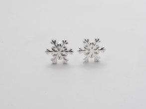 Khuyên tai bạc LAMY Snowflake Earrings Silver CDE3091SV