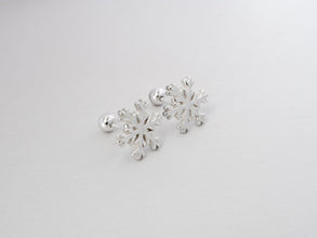 Khuyên tai bạc LAMY Snowflake Earrings Silver CDE3091SV