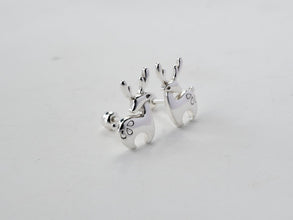 Khuyên tai bạc LAMY Christmas Reindeer Earrings Silver CDE3093SV