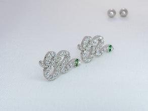 Khuyên tai LAMY Snake Ear Climber Clip Stud Earrings CDE3095SV