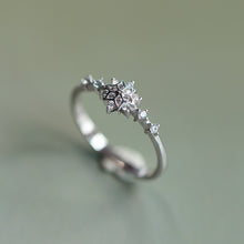 Nhẫn bạc nữ S925 Lamy Snowflake Ring Silver 8100 - Nhẫn bạc ta cao cấp