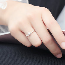 Nhẫn bạc nữ S925 Lamy Snowflake Ring Silver 8100 - Nhẫn bạc ta cao cấp