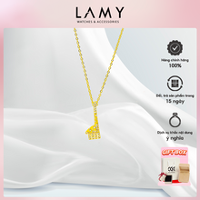Dây chuyền bạc nữ LAMY Sparkling Giraffe Necklace Gold 6425