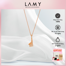 Dây chuyền bạc nữ LAMY Sparkling Giraffe Necklace Rose Gold 6425