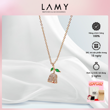 Dây chuyền bạc nữ LAMY Love Rosebud Necklace Rose Gold 6428