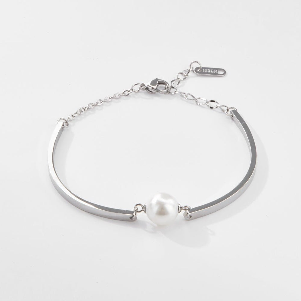 Pearl Bracelet Silver