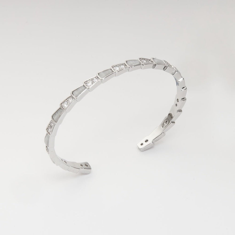 Lyz & Liam Viper Cuff Silver