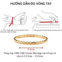 Vòng tay LAMY Crush Gold Bracelet CDE2012GG