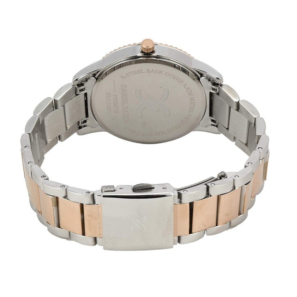 Daniel Klein Analog Pink Dial Watch DK.1.12262 Two-Tone