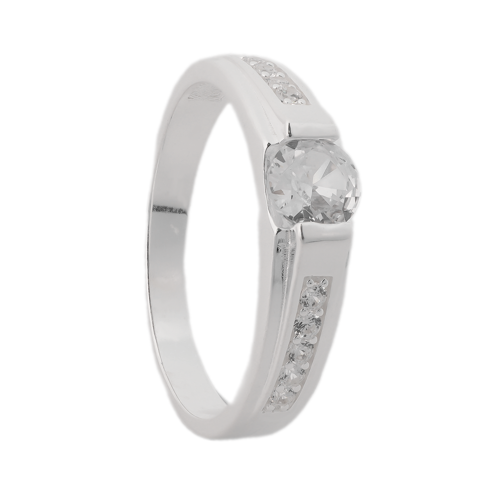 Romantic Couple Ring Silver