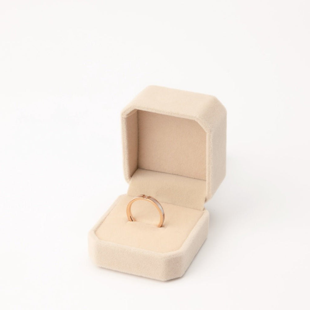Nirvana Crystal Ring Rose Gold