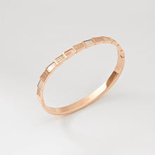The CDE Serpenti Viper Rose Gold Bracelet