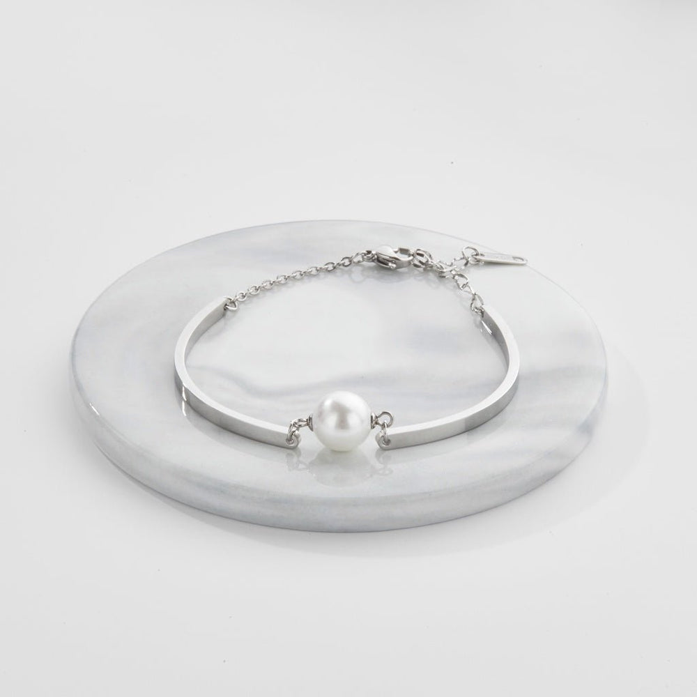 Pearl Bracelet Silver