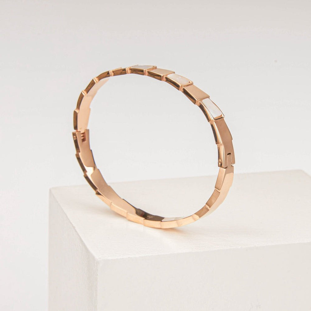 Snake Bracelet Rose Gold