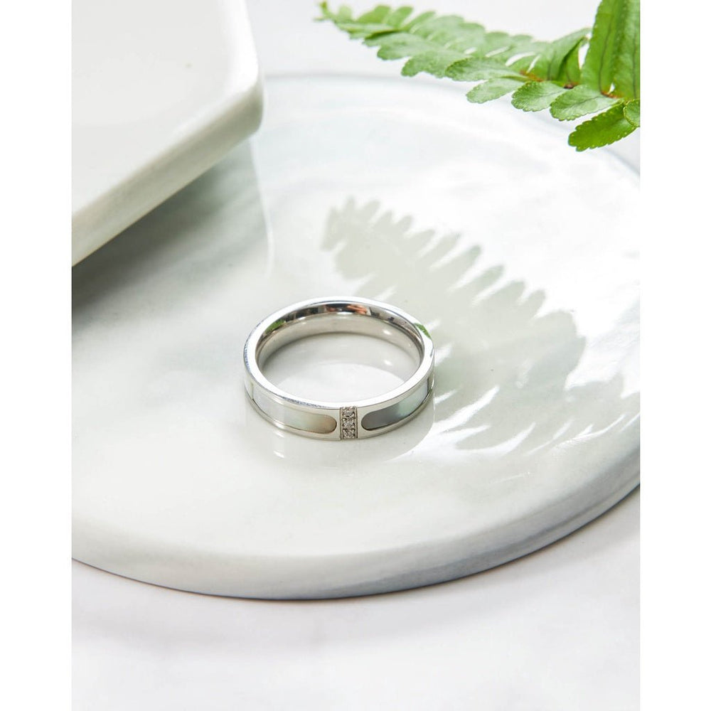 Band Nirvana Ring Silver