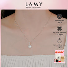 Dây chuyền bạc nữ LAMY Stone Snowflake Necklace Silver 6334 - Dây chuyền bạc ta